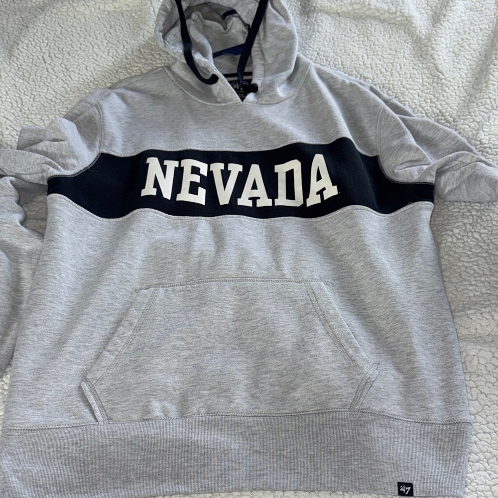 47 Gray and Black Nevada Hoodie